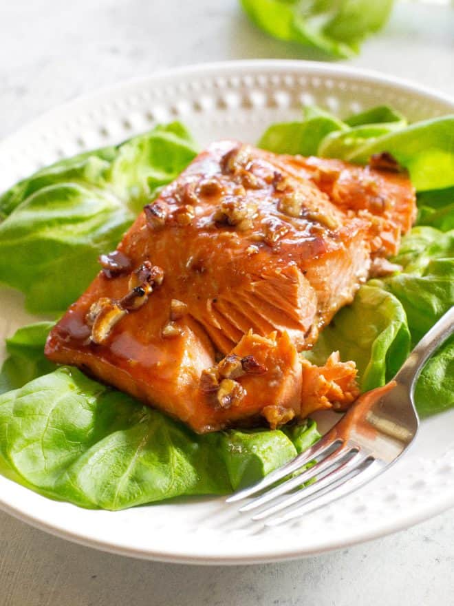 Honey Pecan Salmon