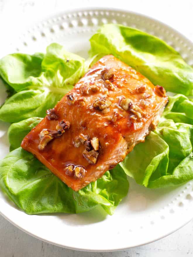 Honey Pecan Salmon