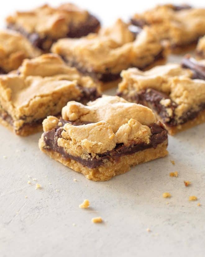 peanut butter chocolate bars
