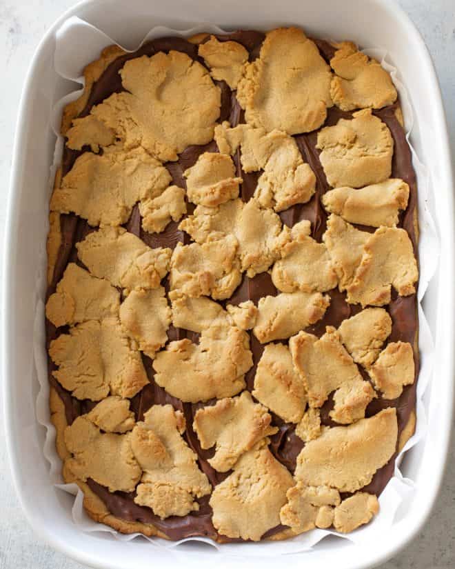 chocolate peanut butter bars
