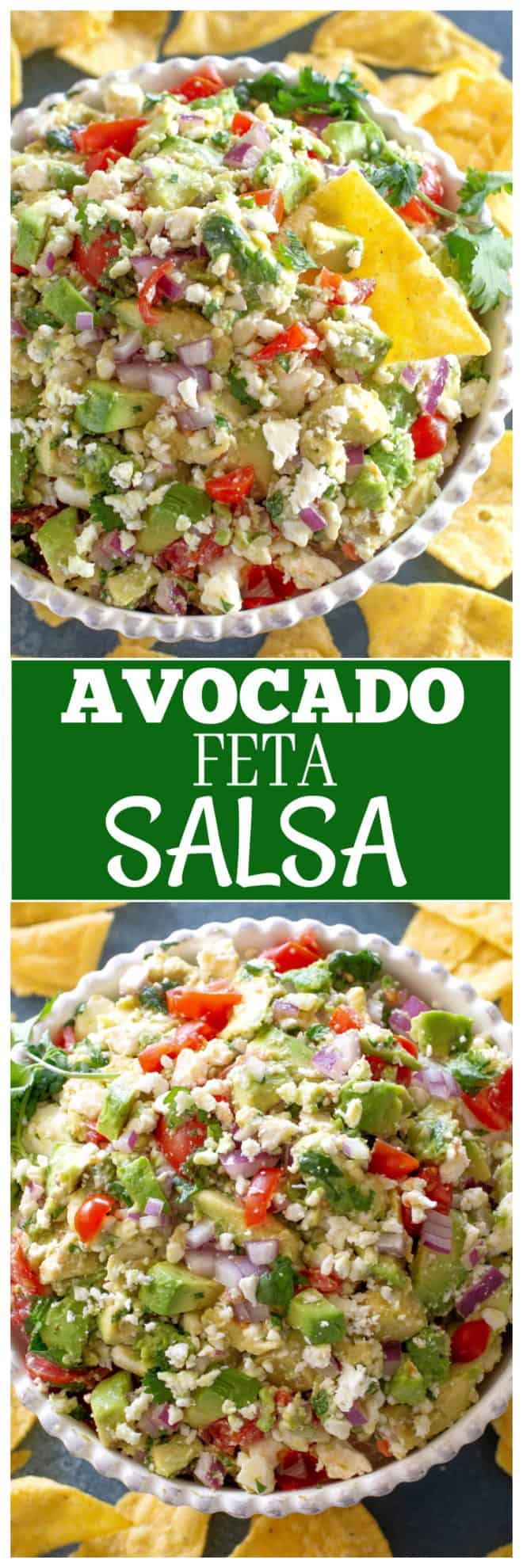 Avocado Feta Salsa