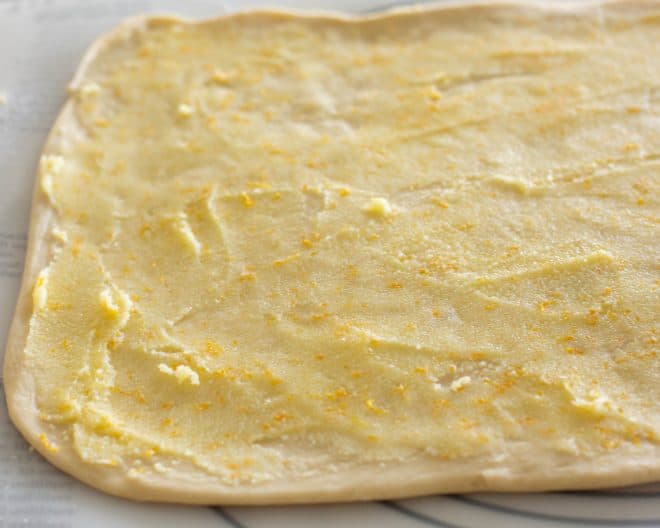 orange roll dough
