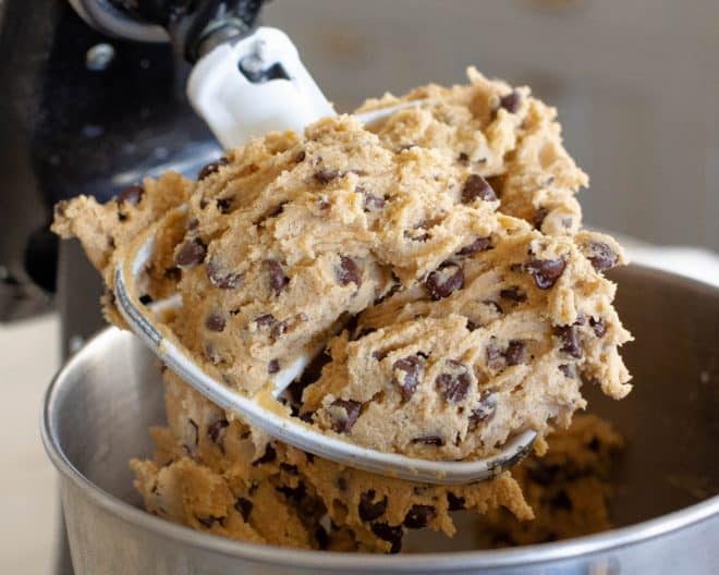 chocolate chip cookie dough