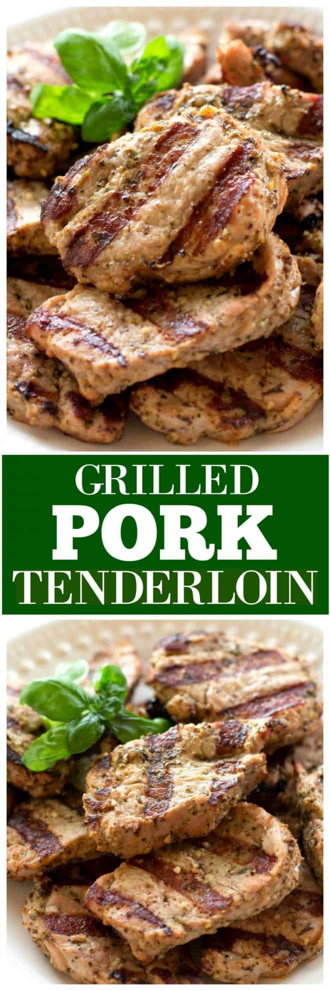 Grilled Pork Tenderloin