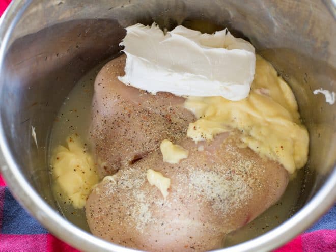 chicken with cream cheese