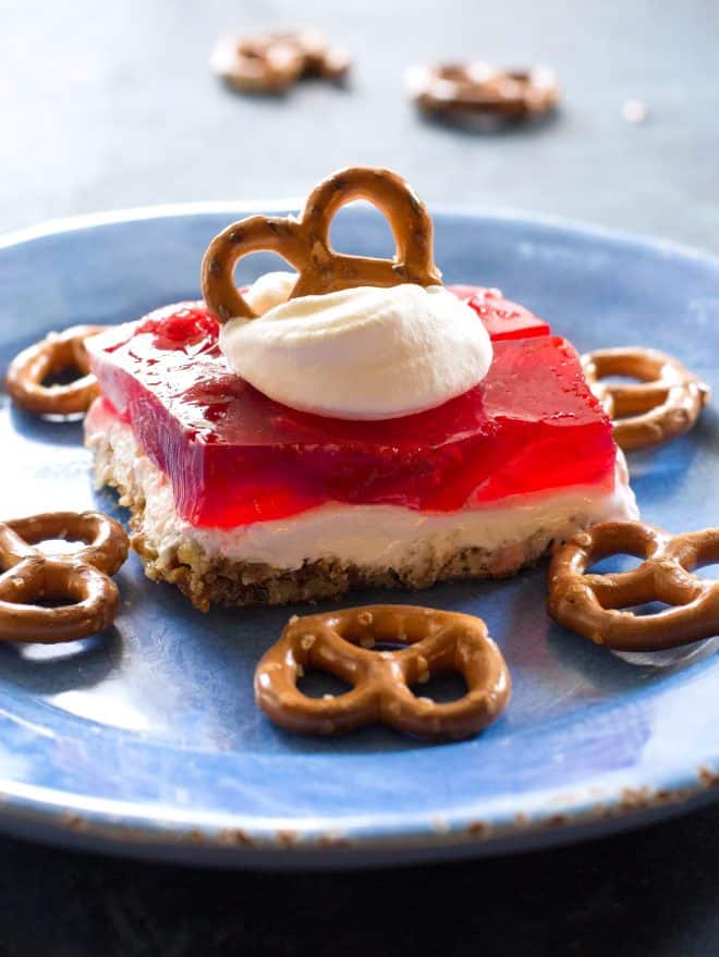 Jello Pretzel salad