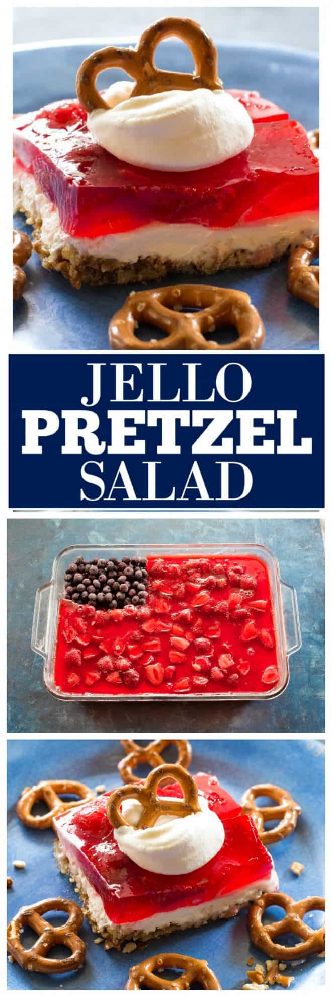 Jello Pretzel salad