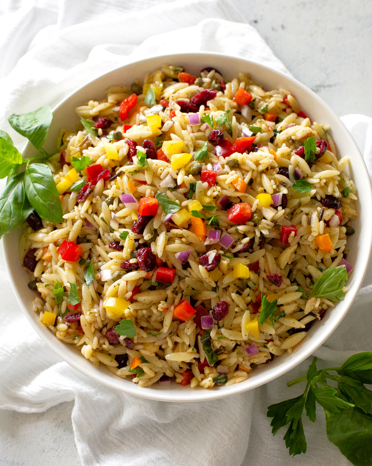 Confetti Orzo Salad