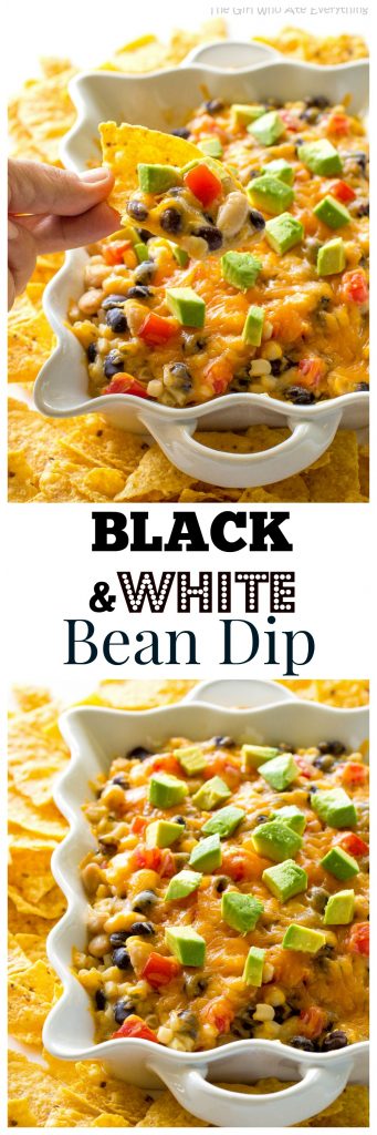 Black and Bean Dip - the best bean dip ever. Served warm and divine! #appetizer #bean #dip #mexican #recipe