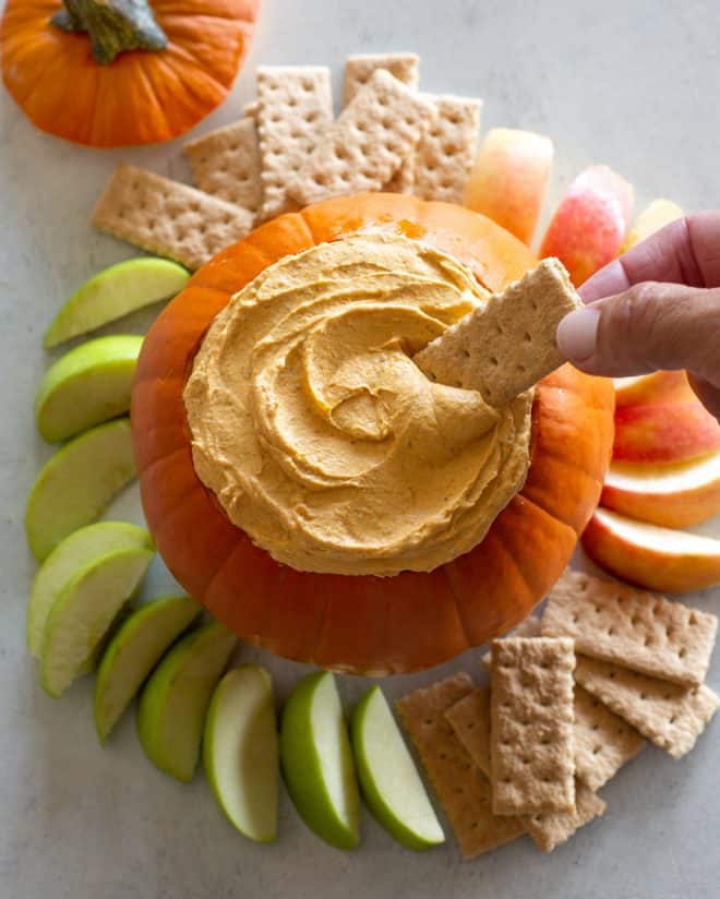 Pumpkin Fluff Dip