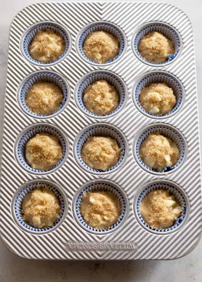 apple muffin batter