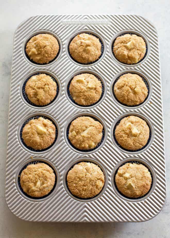 apple muffin batter