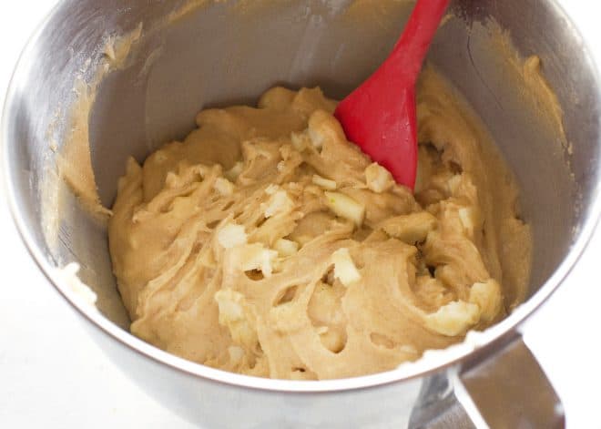 apple muffin batter