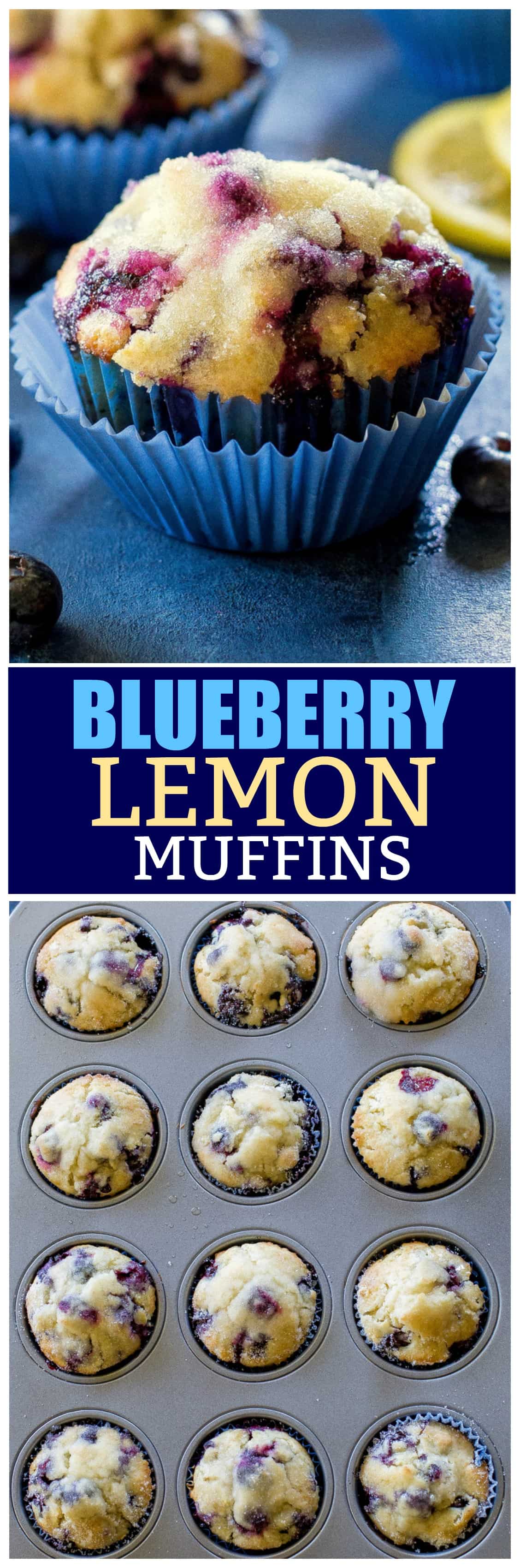 Lemon Blueberry Muffins