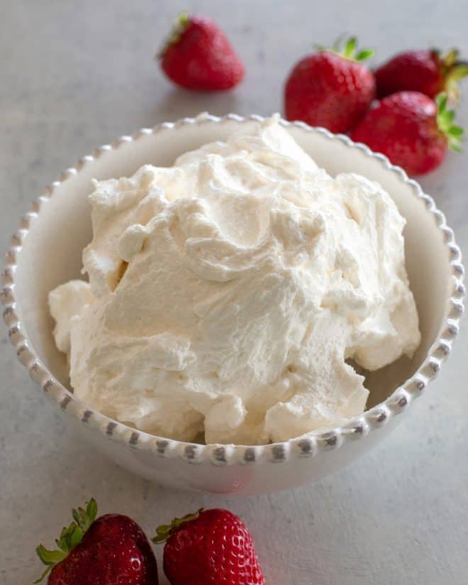 whipped cream