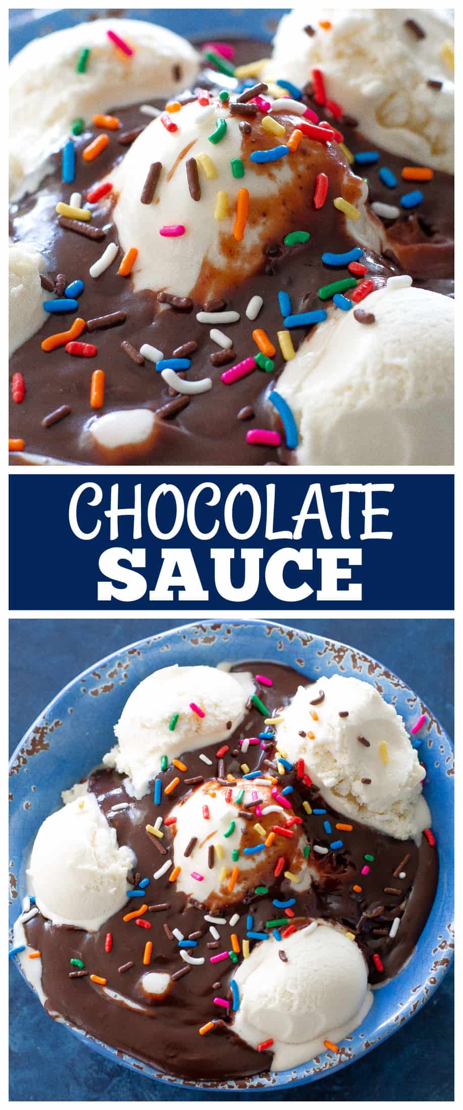 chocolate sauce