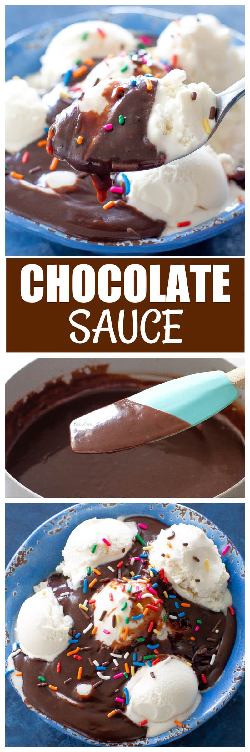 chocolate sauce