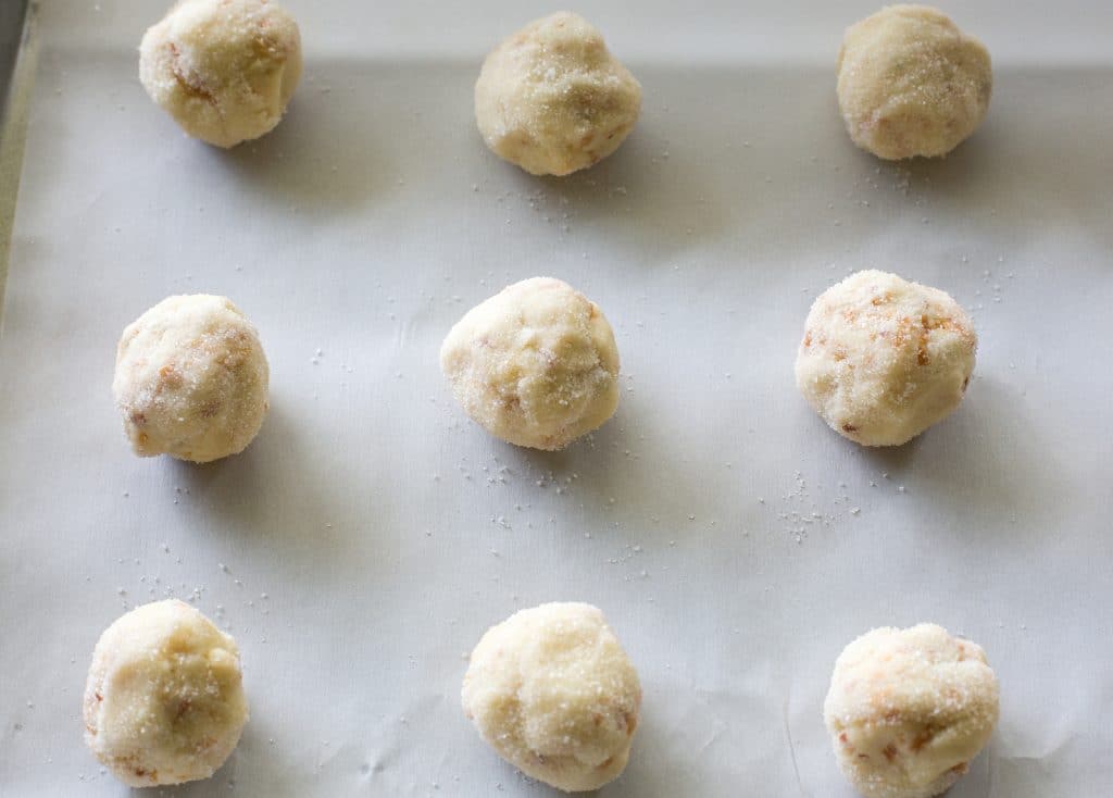Chewy Coconut Lime Sugar Cookies - Super soft and chewy coconut lime cookies with a hint of lime. the-girl-who-ate-everything.com