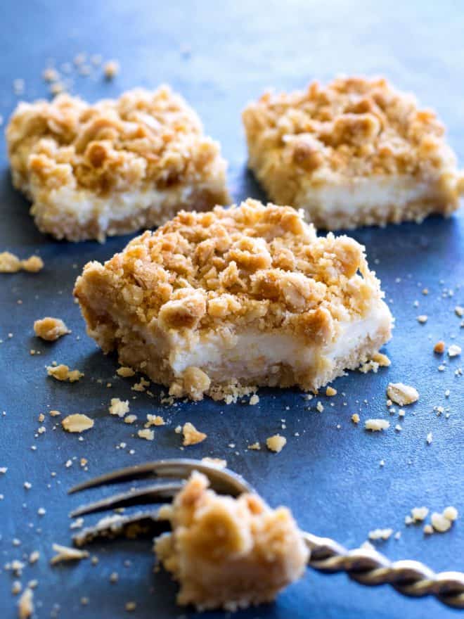 Creamy Lemon Crumb Squares