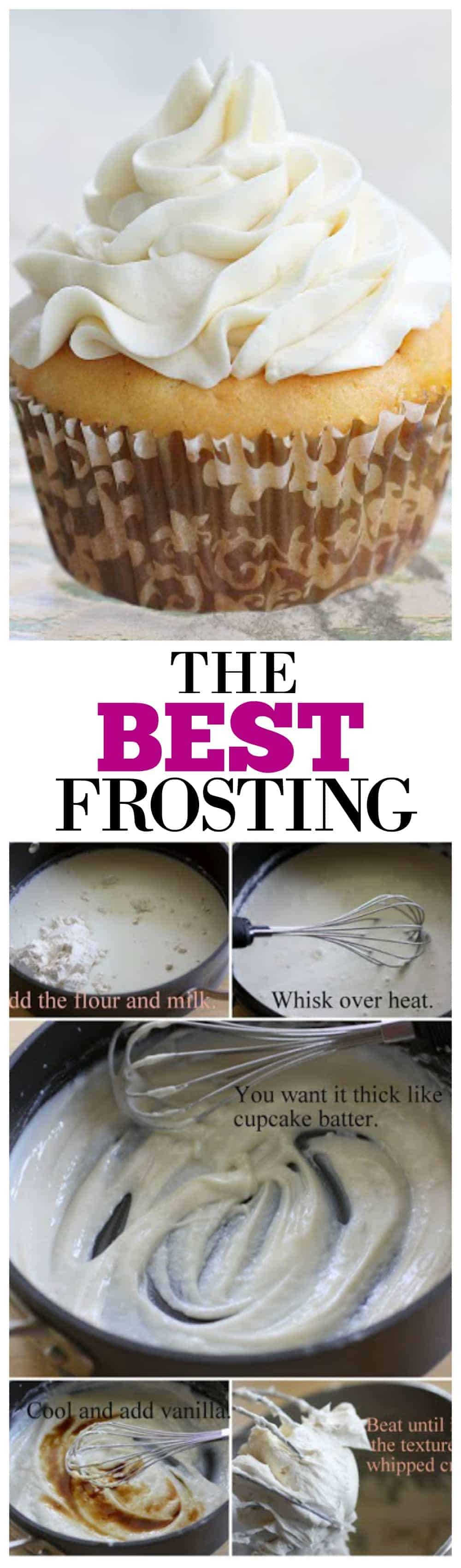 The Best Frosting - light, not so sweet, and originally meant for red velvet! the-girl-who-ate-everything.com