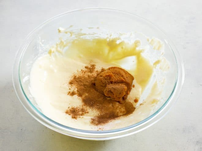 Double Layer Pumpkin Cheesecake