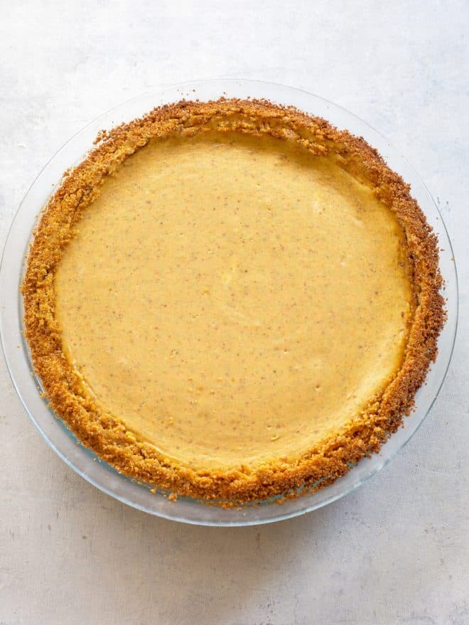 Double Layer Pumpkin Cheesecake