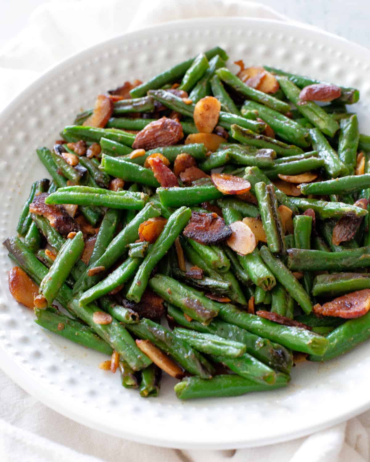 green beans with bacon