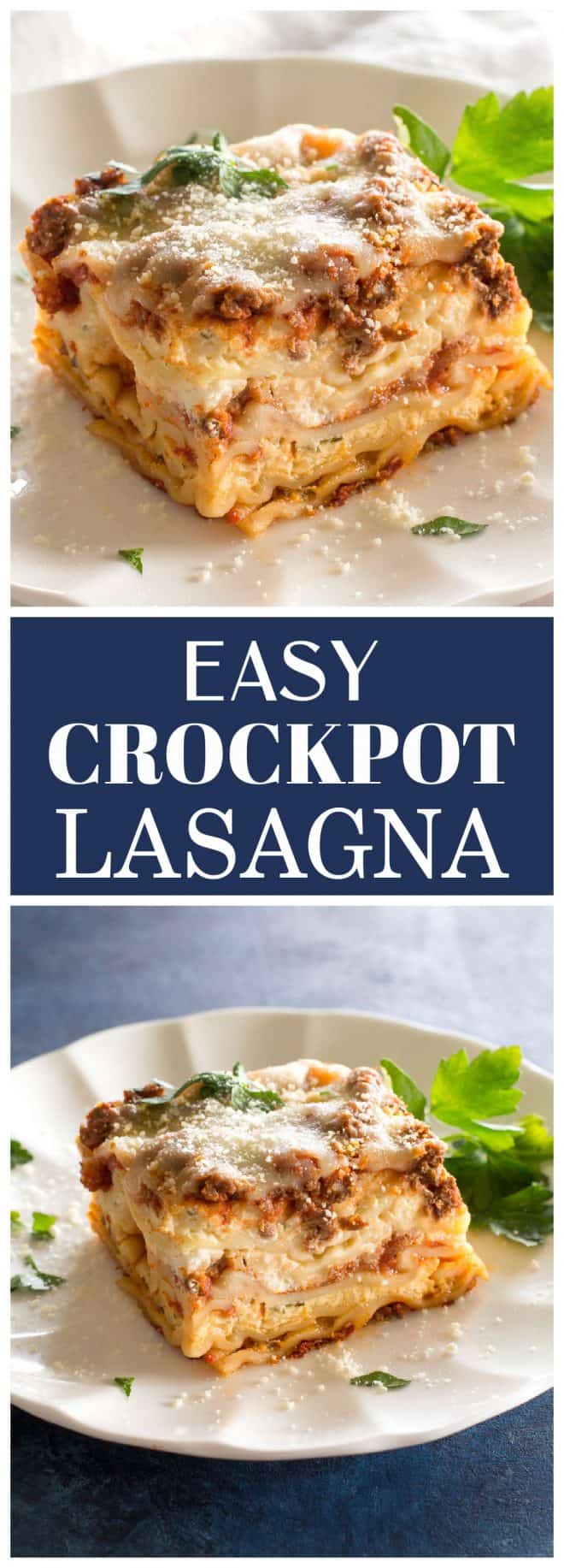 Crockpot Lasagna