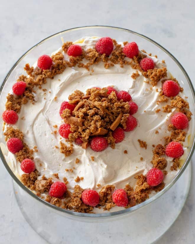  Eggnog Gingerbread Trifle