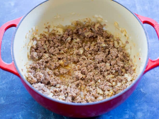 ground sausage