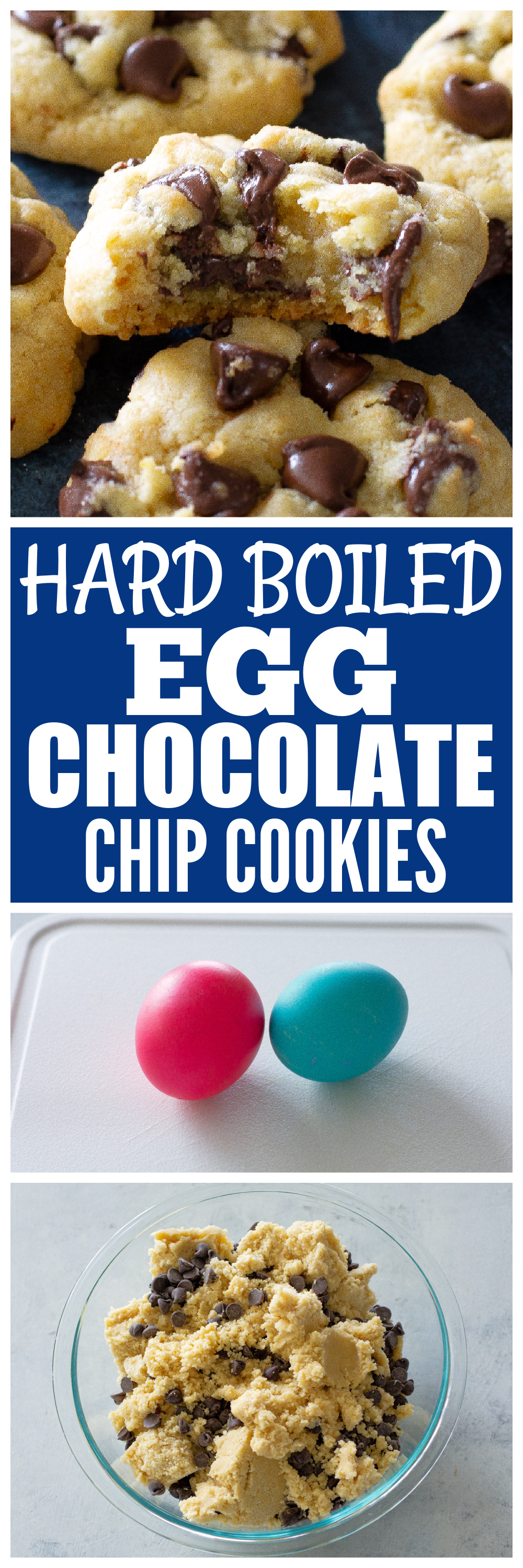 Hard Boiled Egg Chocolate Chip Cookies
