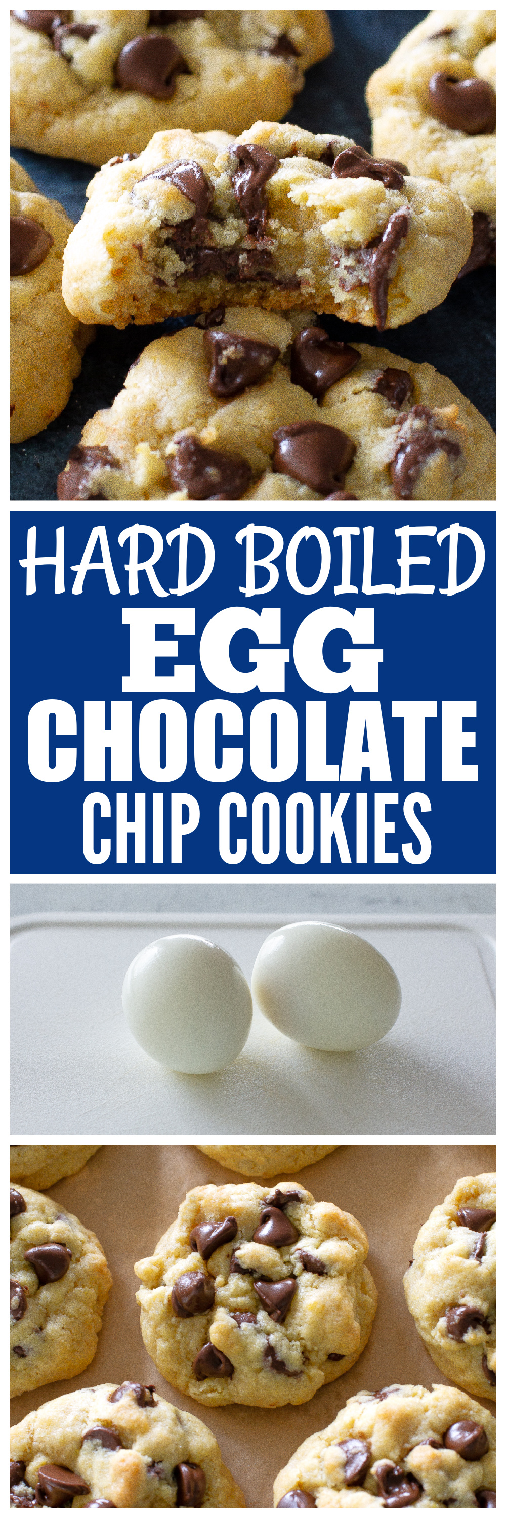 Hard Boiled Egg Chocolate Chip Cookies