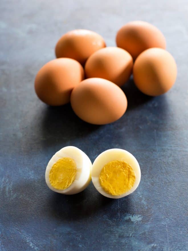 hard boiled egg
