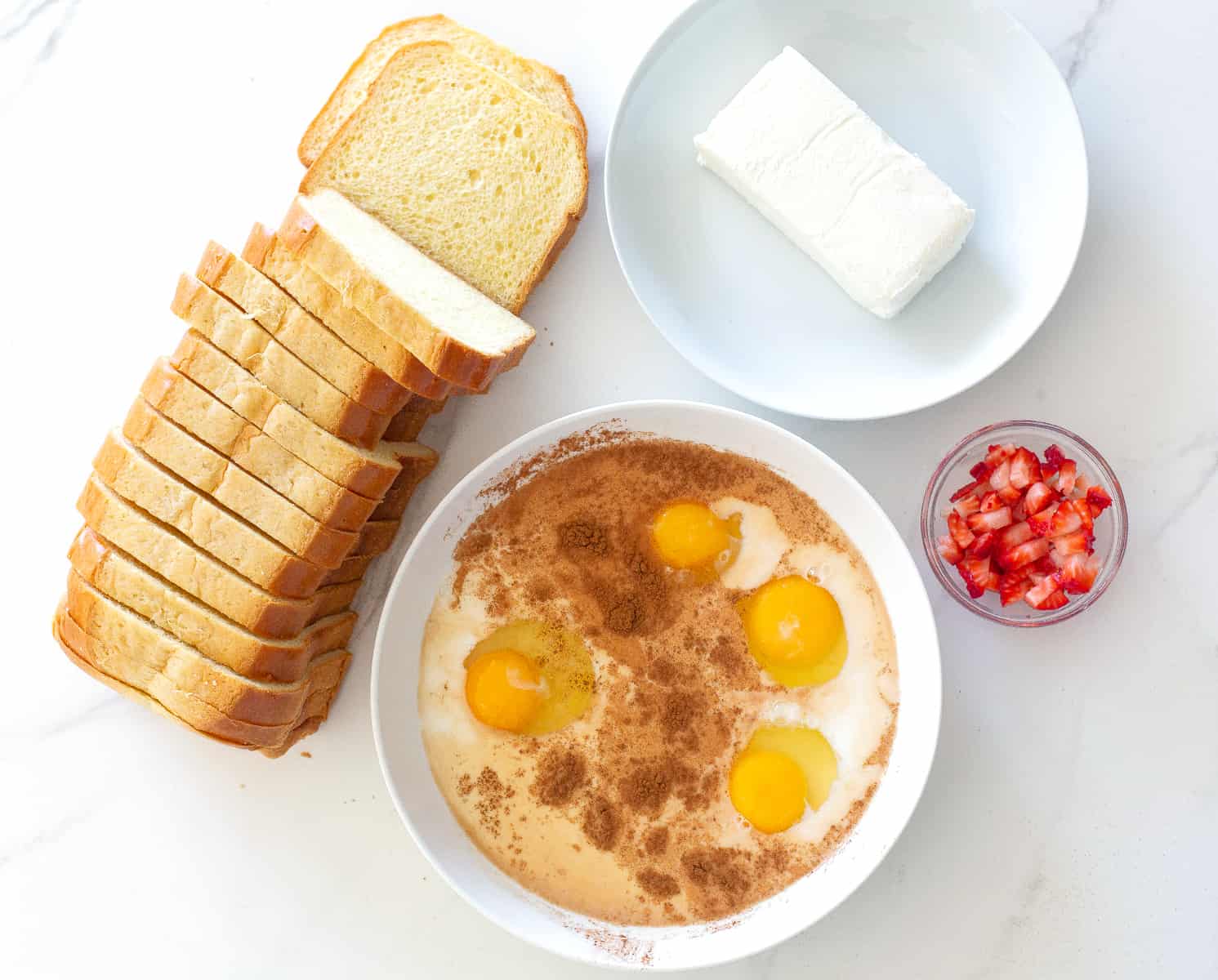 ingredients for french toast