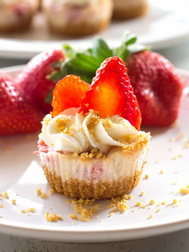 Strawberry Cheesecake Cupcakes