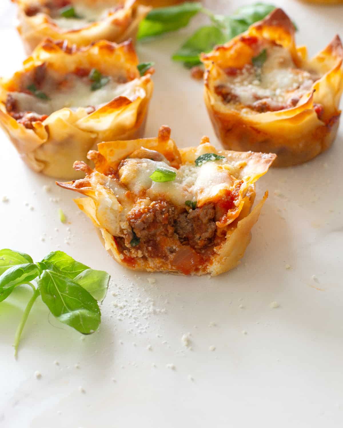 lasagna cupcakes