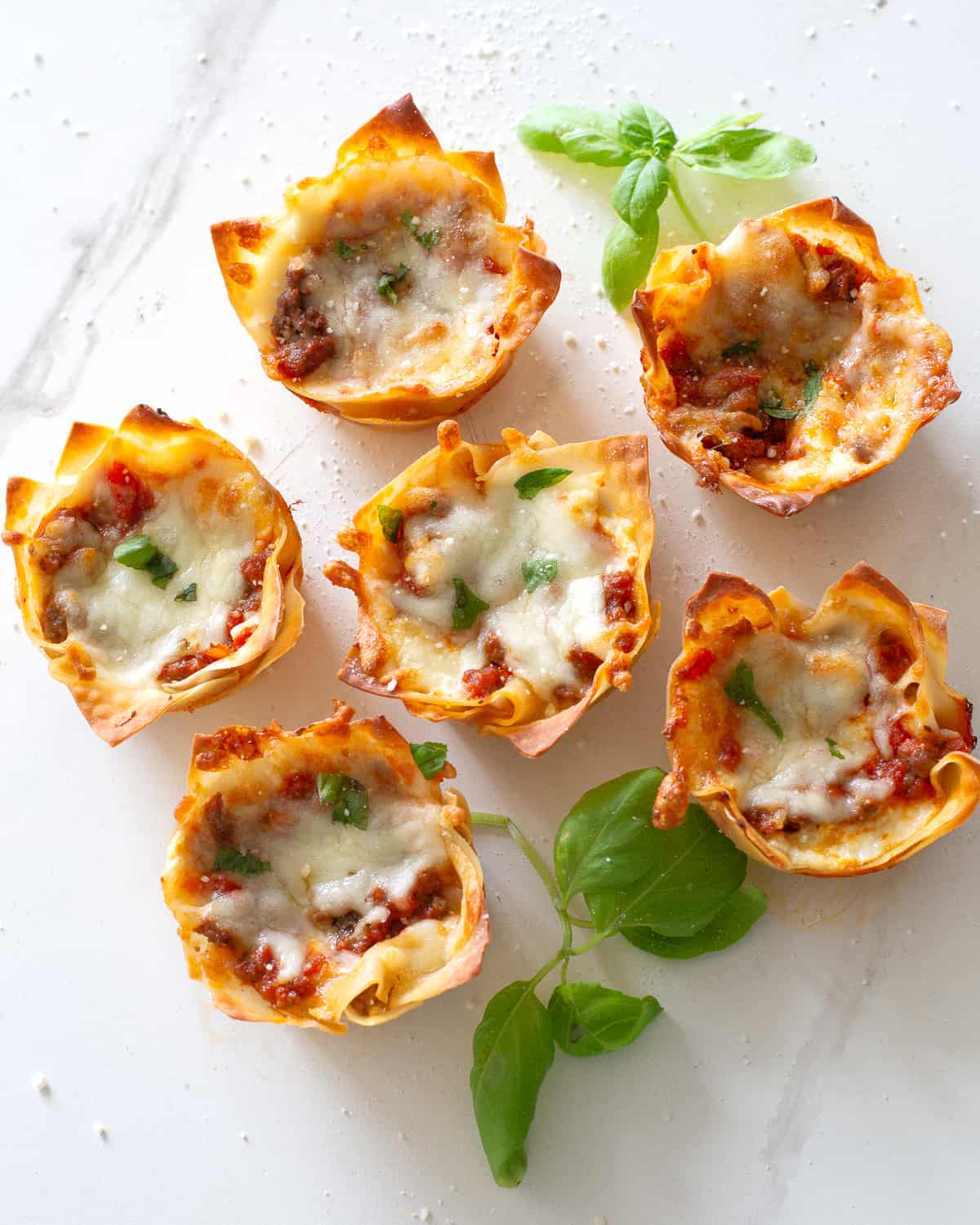 lasagna cupcakes