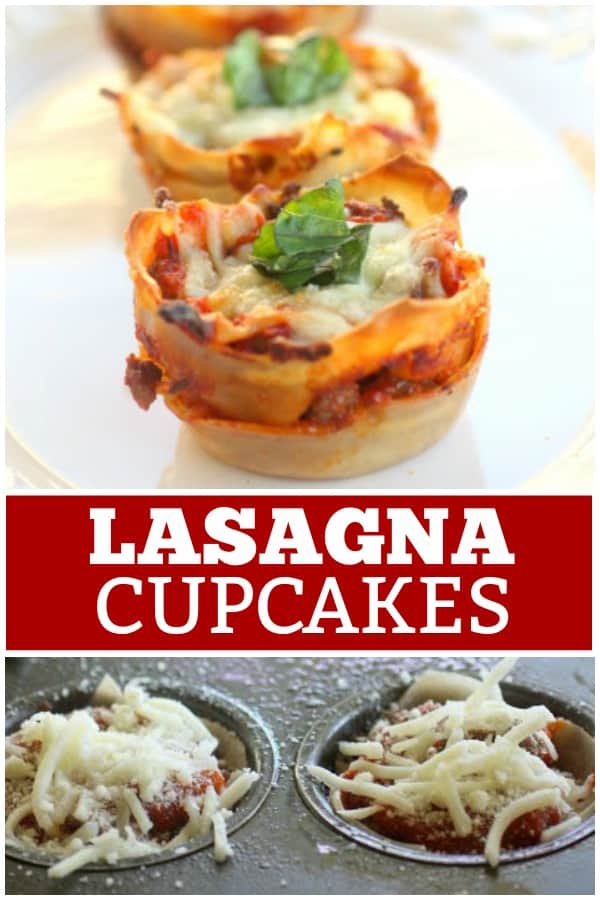 Lasagna Cupcakes