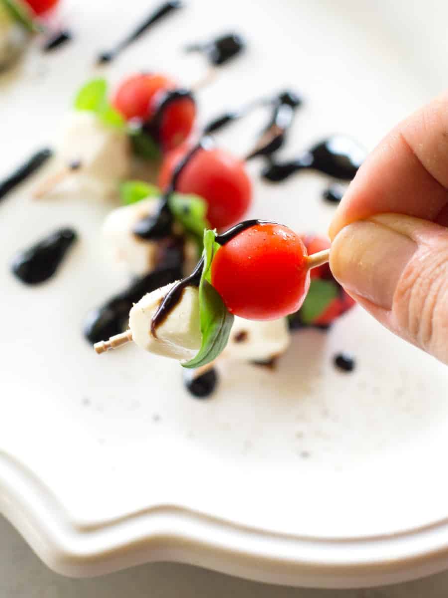 caprese on a stick