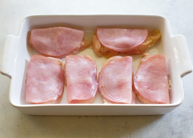 ham and chicken
