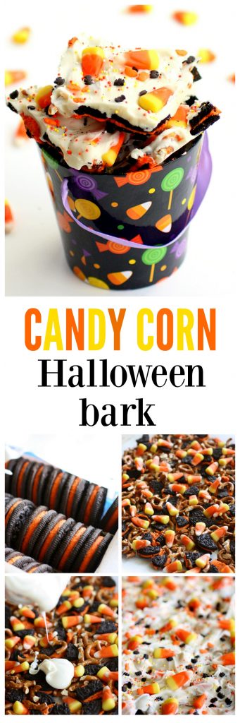 Candy Corn Halloween Bark - delicious and festive. I love this bark! the-girl-who-ate-everything.com