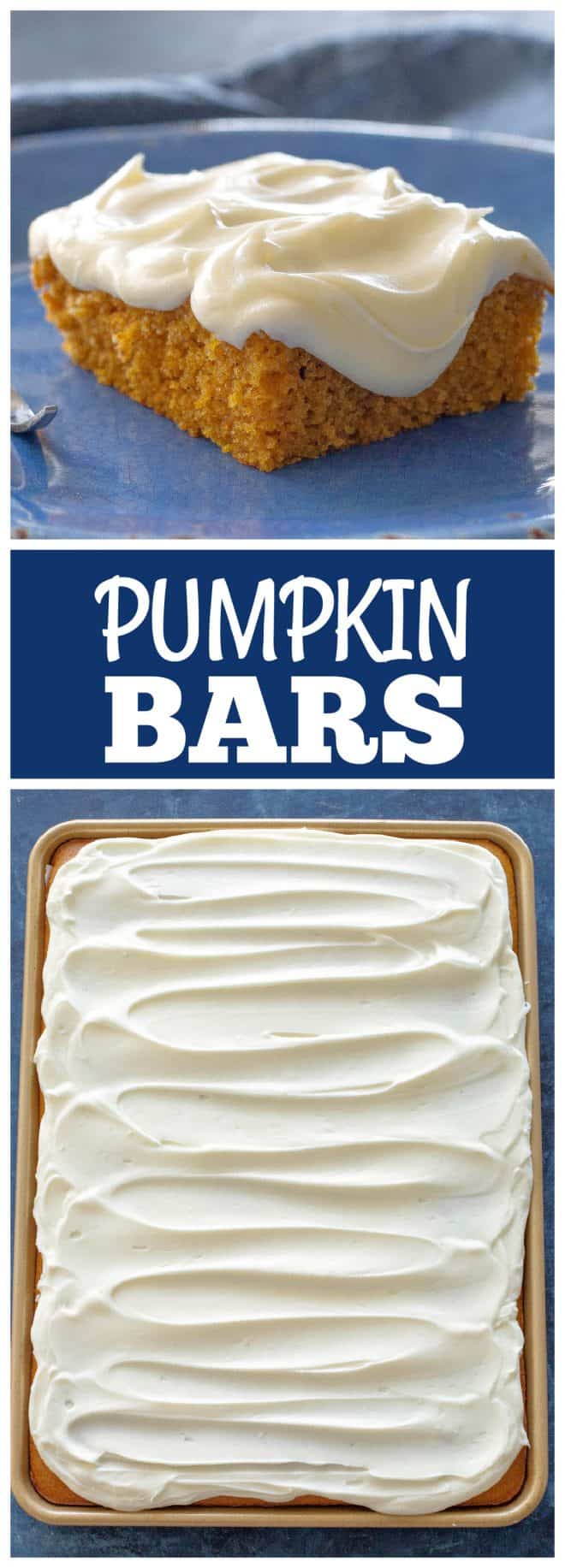 pumpkin bars