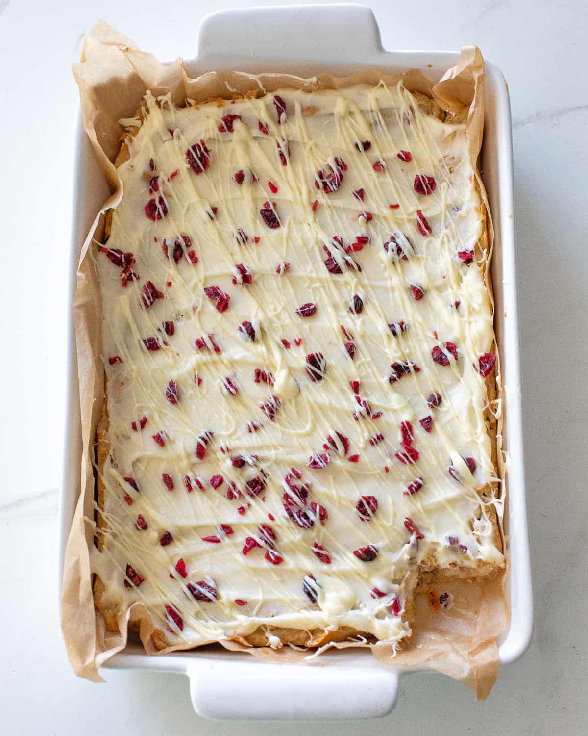 Cranberry Bliss Bars