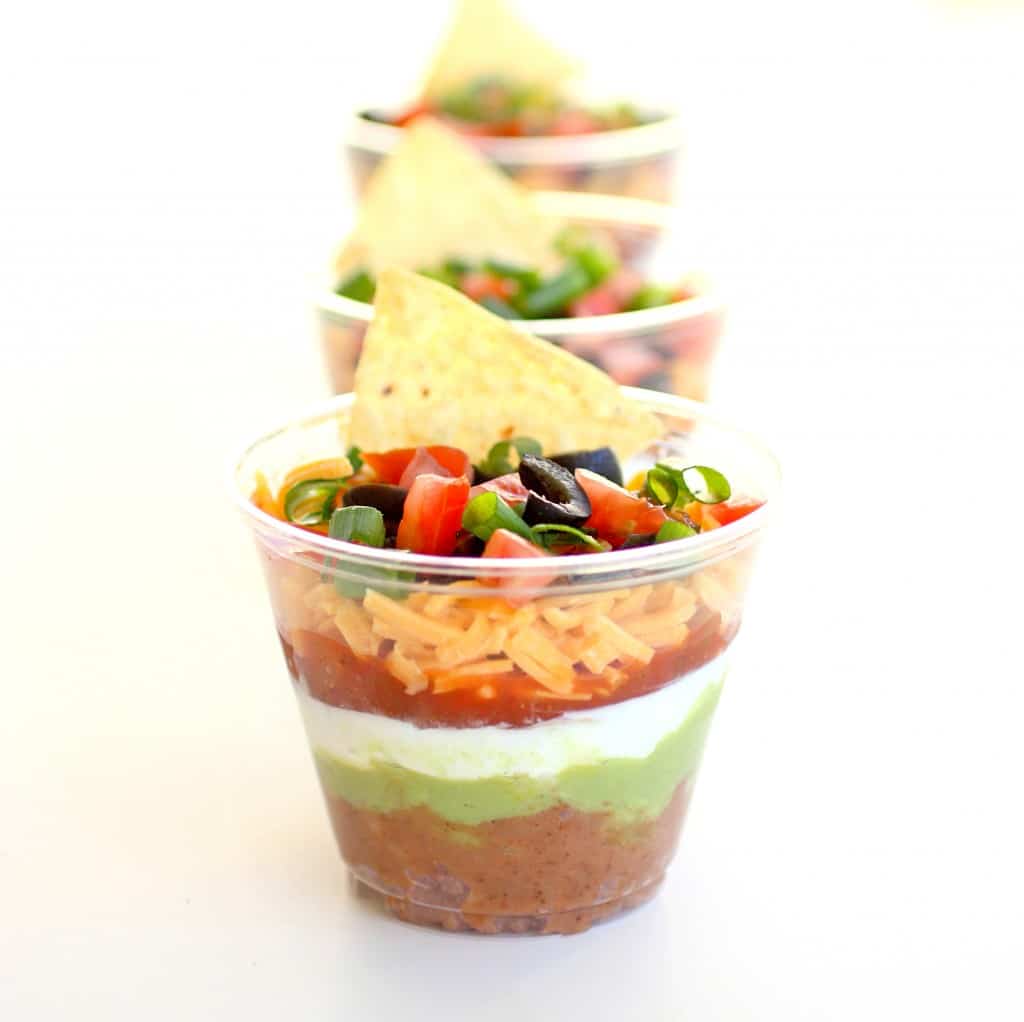  Individual Seven-Layer Dips 