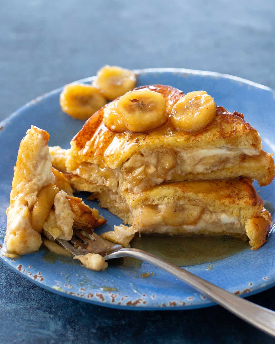 banana stuffed french toast
