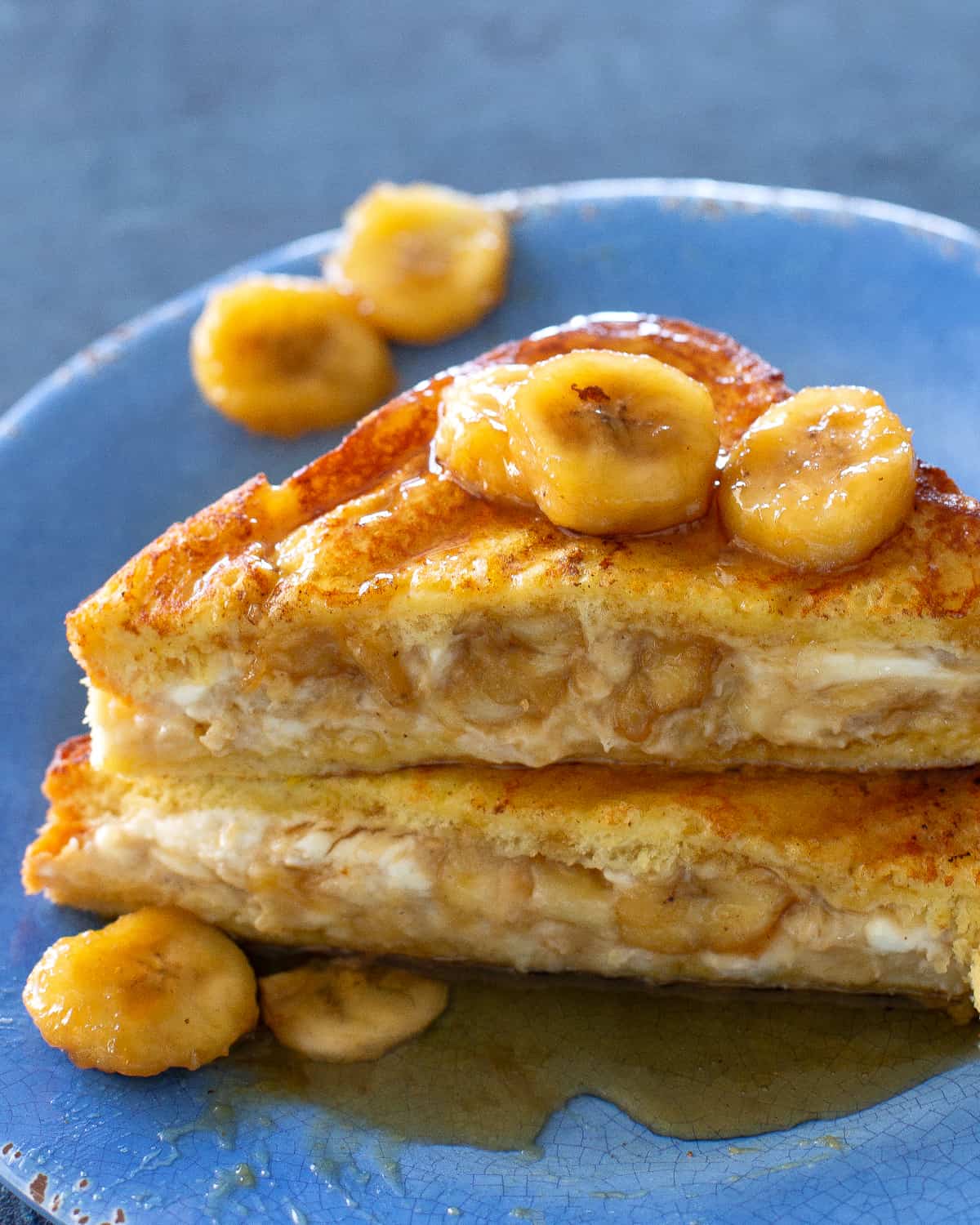 banana stuffed french toast