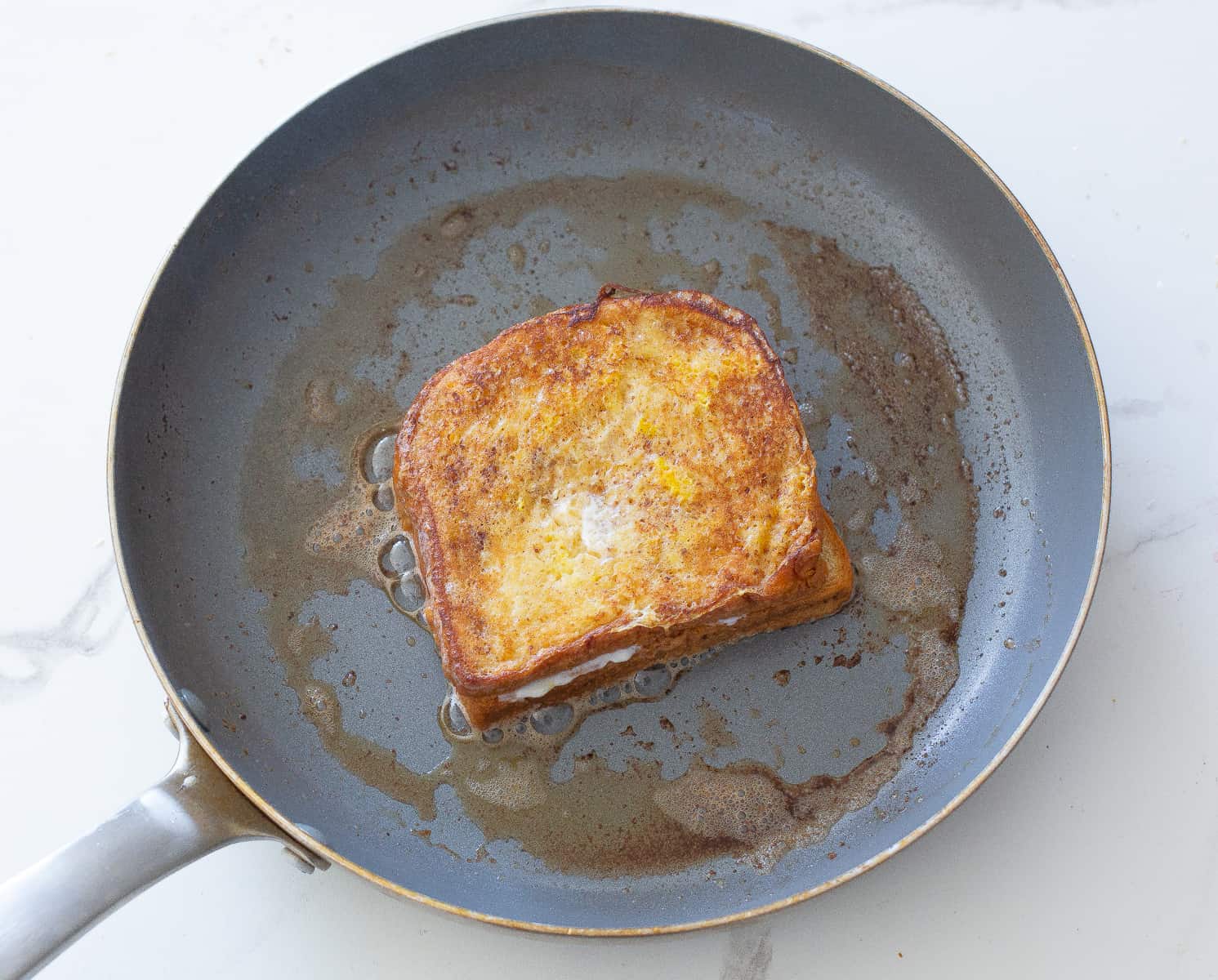 bread in a pan