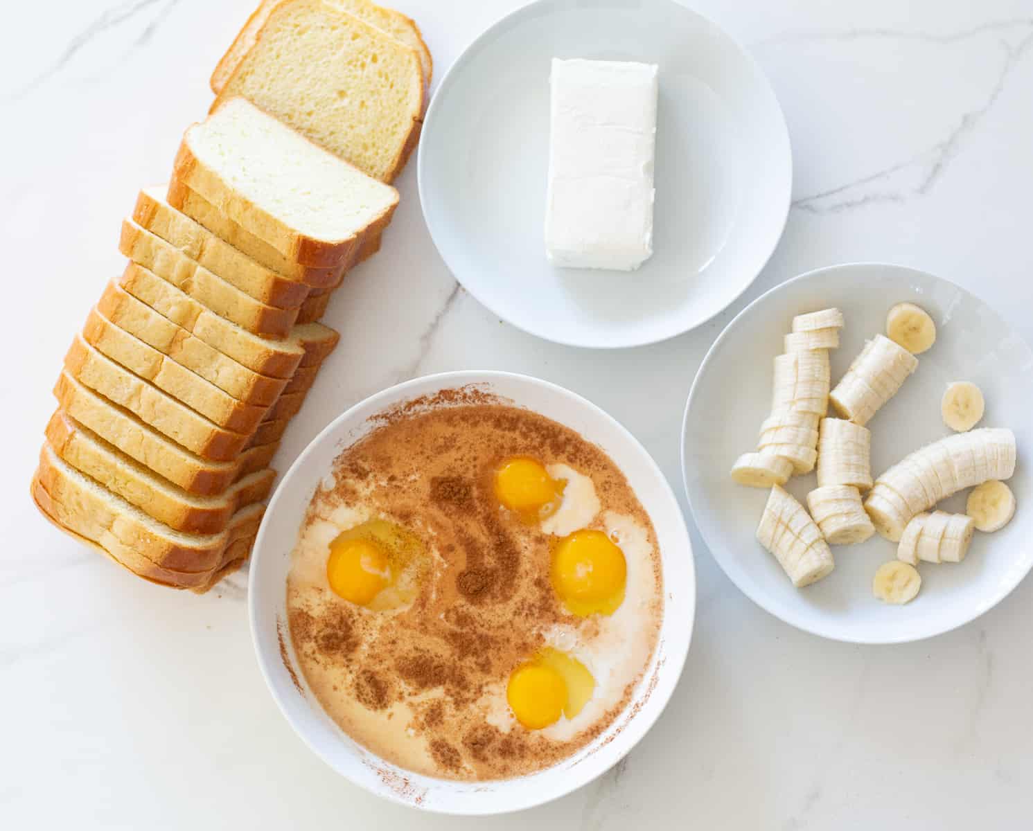 banana stuffed french toast ingredients
