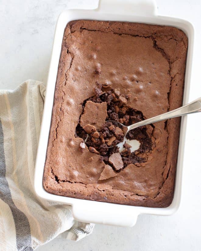 brownie pudding