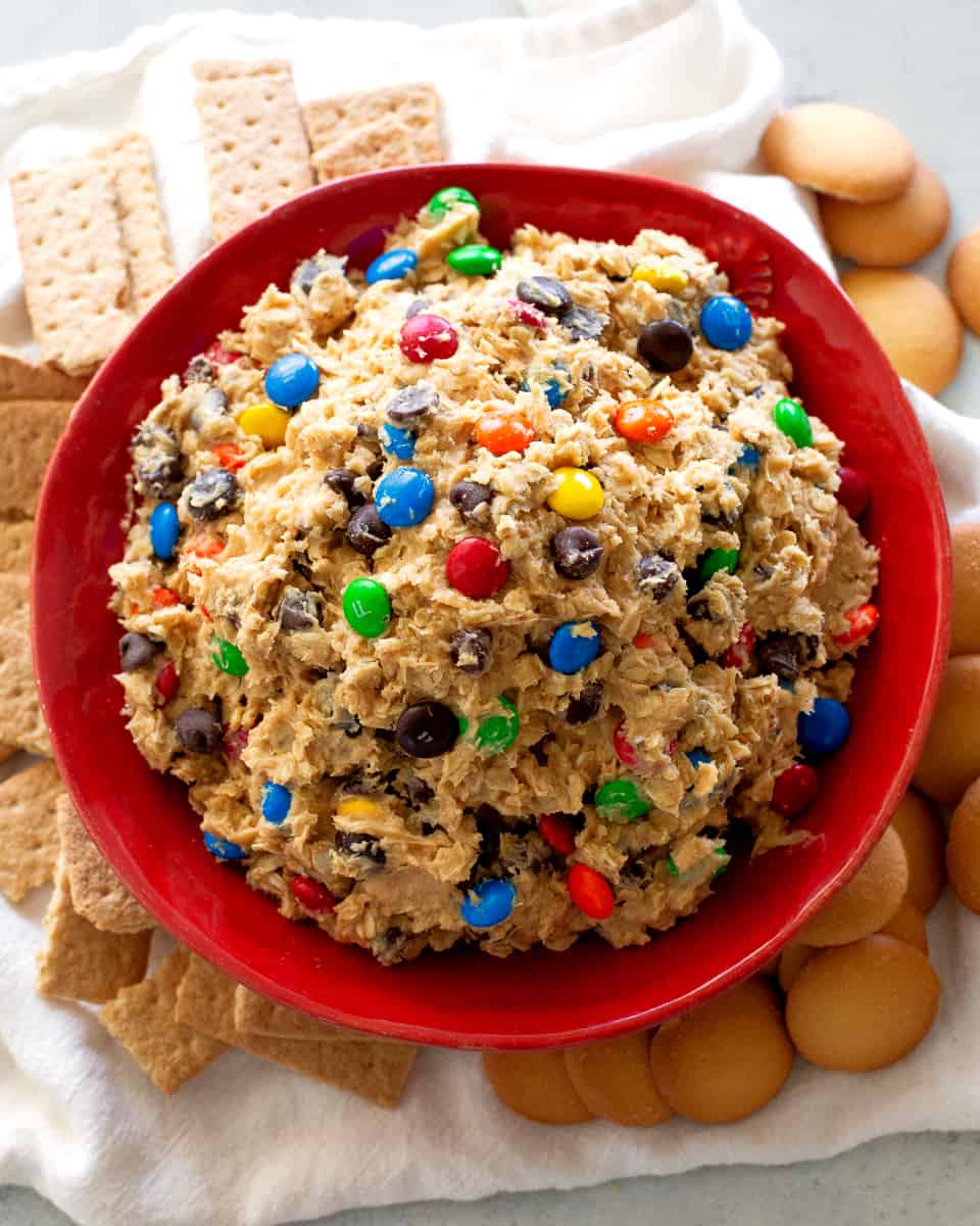monster cookie dough dip